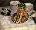 Still Life With Crayfish Gustave Caillebotte